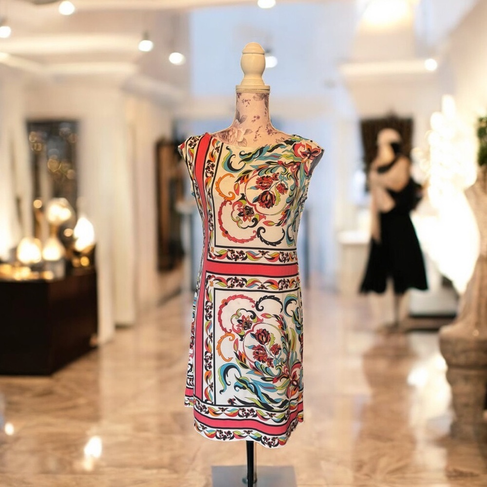 Donna Morgan Floral Paisley Dress